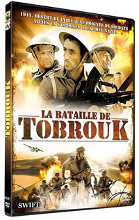 jaquette du DVD 'La Bataille de Tobrouk'