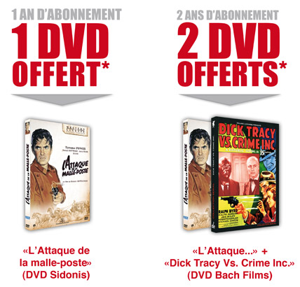 visuel de l'offre abonnement avec DVD offert(s)
