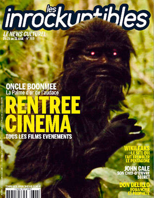 Couverture du n° 769 du magazine 'Les Inrockuptibles'