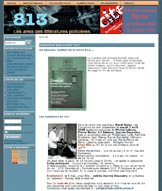 Écran du site de l'Association 813