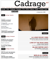 Site de la revue en ligne Cadrage