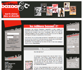 Écran du site 'Editions Bazaar&Co'